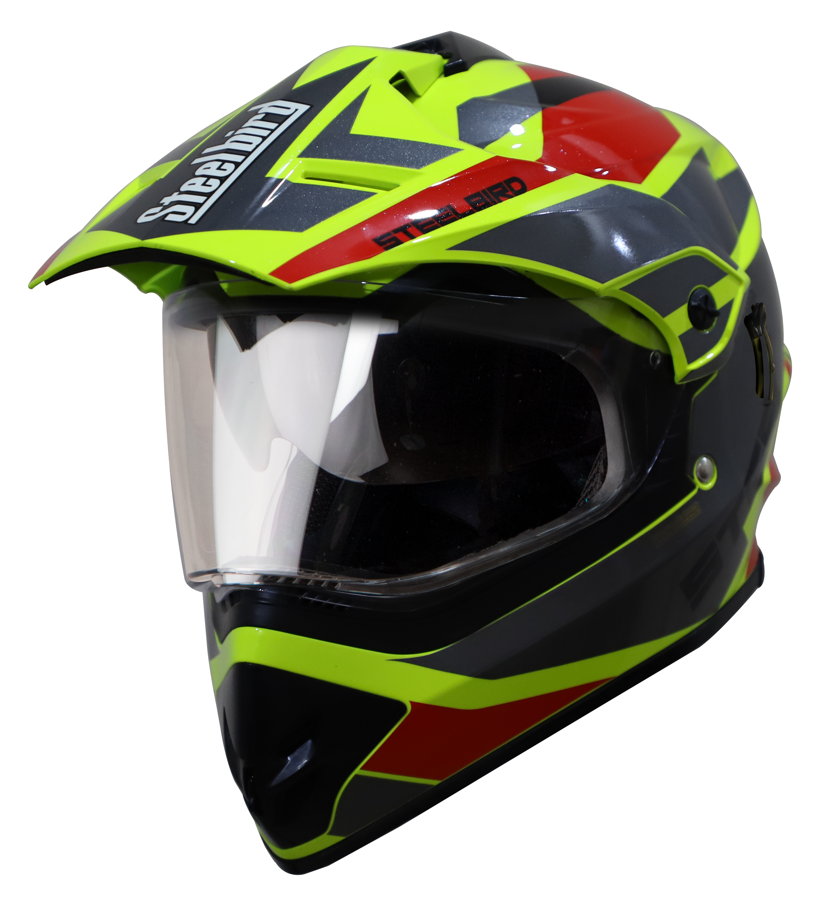 SB-42 Bang Silt Glossy Fluo Neon With Grey (Clear With Sun Shield)